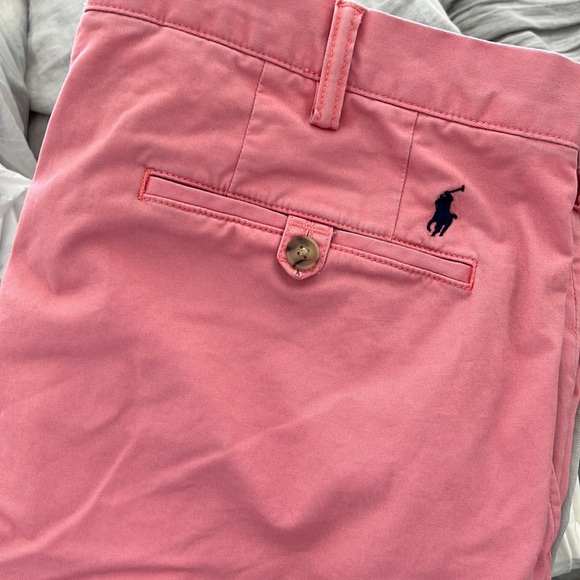 Light pink/salmon cotton pants by Polo Ralph Lauren. Like new! - Picture 4 of 4
